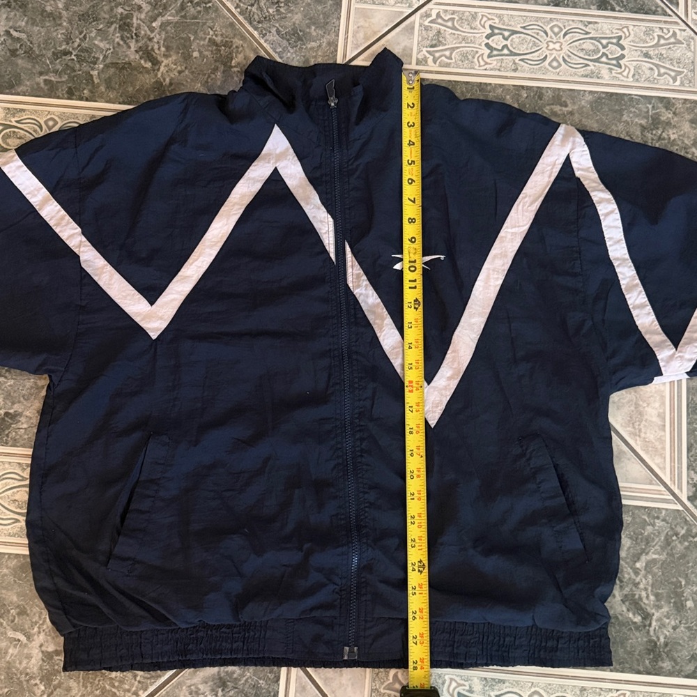 Reebok Windbreaker Jacket Vintage 90s